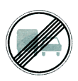 3.23 End of No Overtaking by Goods Vehicles