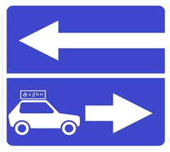 5.13.4 Entering a Road with a Taxi Lane (Category M1)